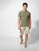 Polo mar&scaron;kinėliai - Polo apykaklė - tamsiai zalias