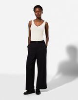 pleteni vrh - Mje&scaron;avina viskoze - bijela