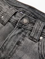 Jeans - Efecte de spălare - Gri