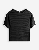 Pullover - Oversized Fit - schwarz