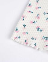 pižamos rinkinys: marškinėliai ir kelnės - Raštų mišinys - baltas