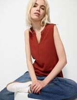 palaidinė - Vienspalviai - tamsiai raudonas