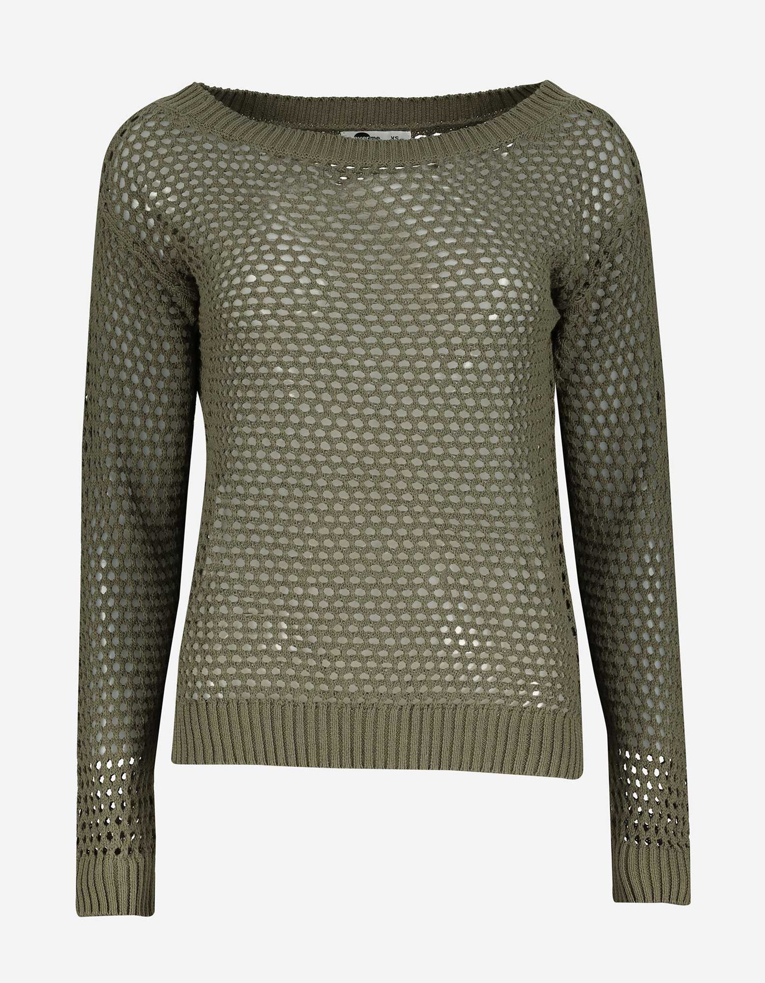 Pull-over - Coupe Regular Fit - Vert fonc&eacute;