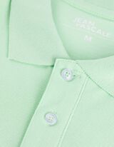 Polo - Chiusura tramite bottone - verde chiaro