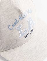 Berretto da baseball - Chiusura in velcro - grigio chiaro