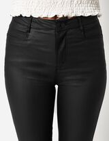 Hlače - Umjetna koža - crna