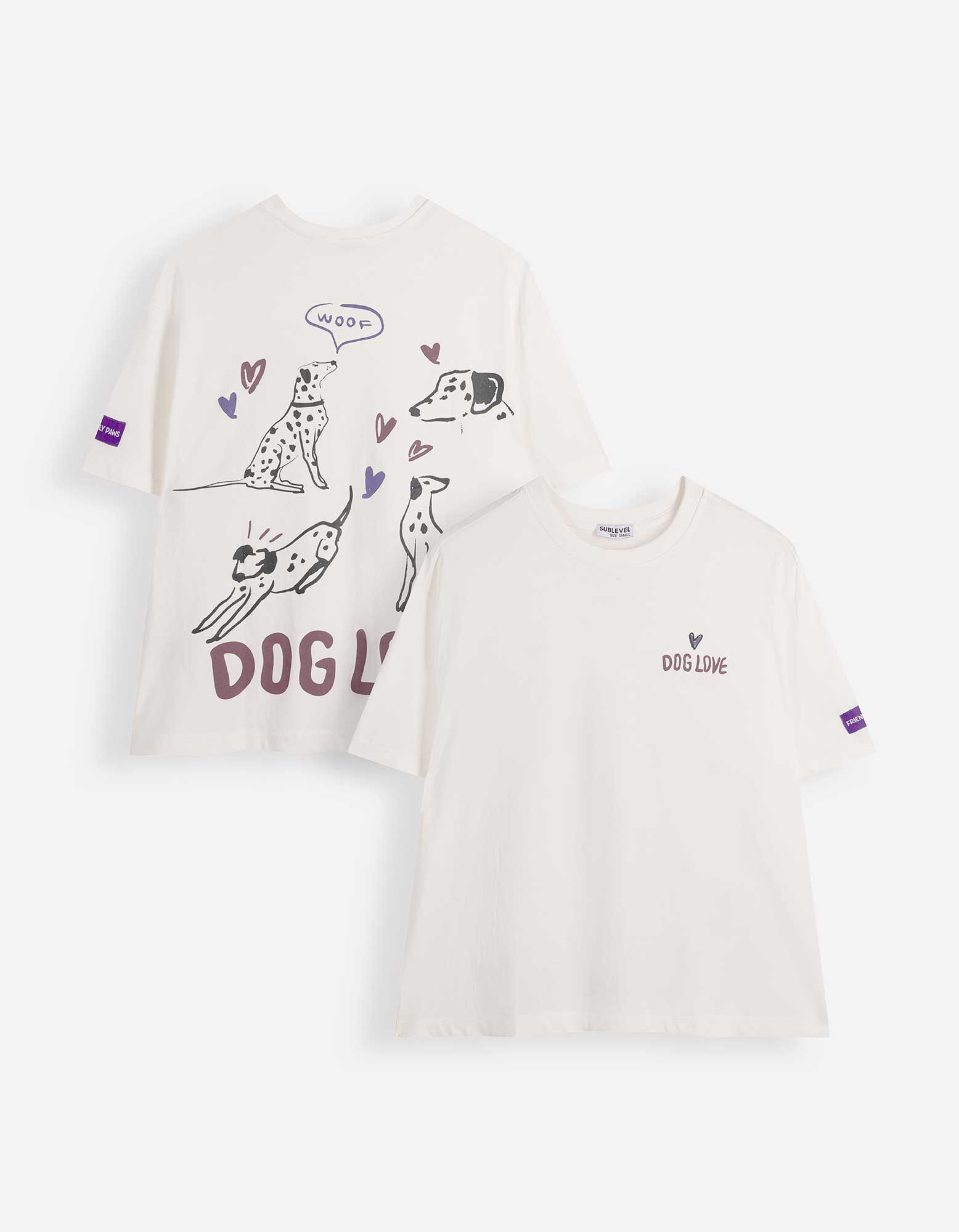 T-Shirt - Tiermotiv - Off-White