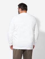 Sweatshirt - Effen - wit