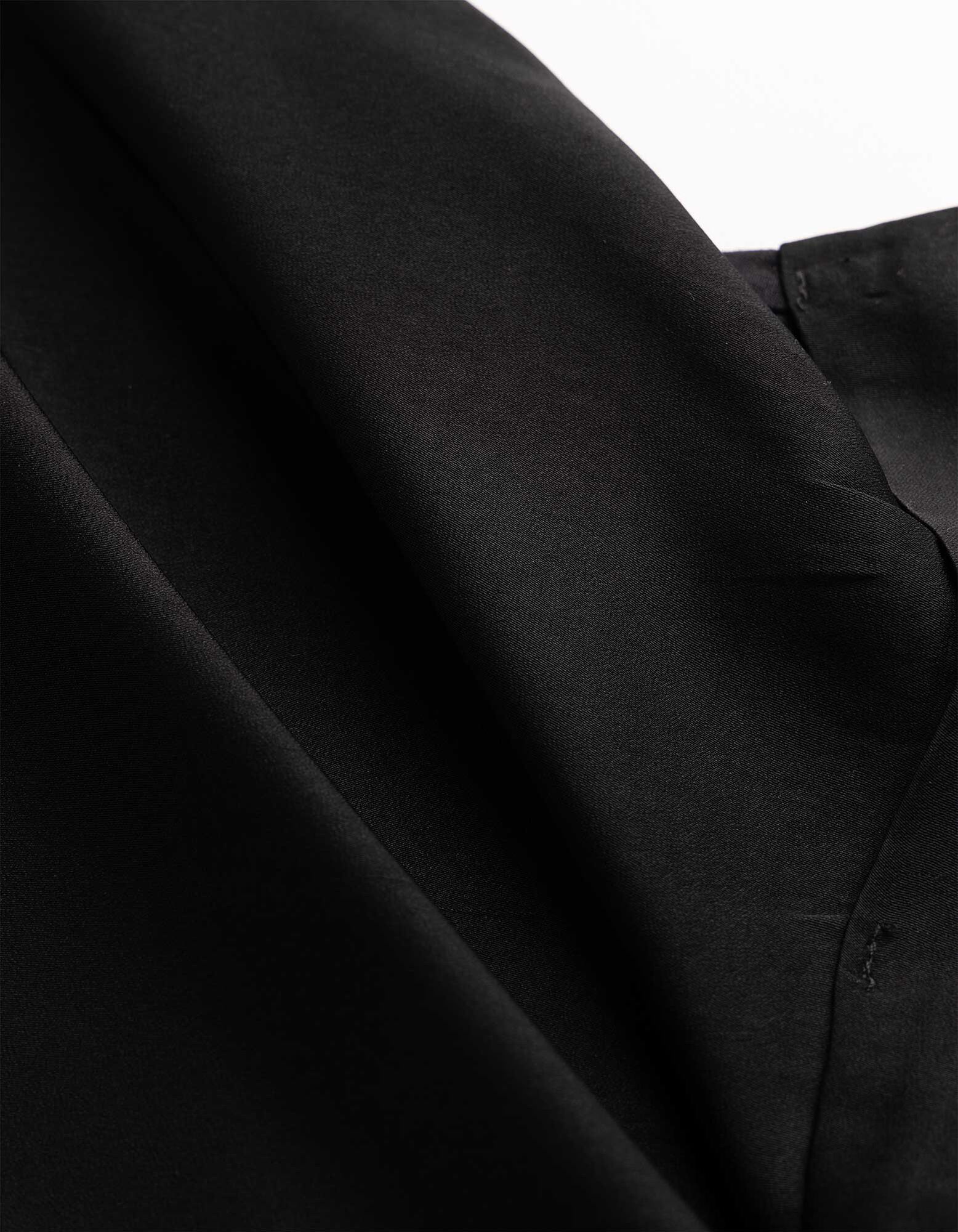 T-shirt - Fente lat&eacute;rale - noir