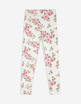 Legging - Print all-over - wit