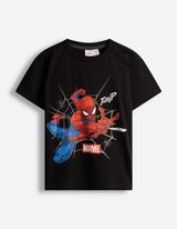 Pyjama Set aus Shirt und Shorts - Spiderman - bronzefarben