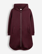 Sweatjacke - Kapuze - Lila