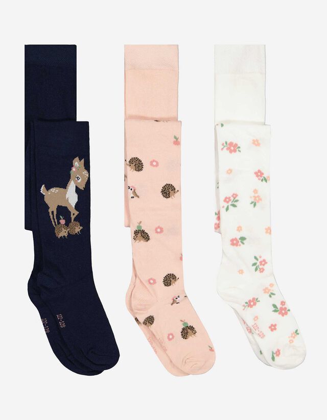Mädchen Strumpfhose - 3er-Pack
