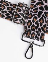 Taschengurt - gemustert - lila