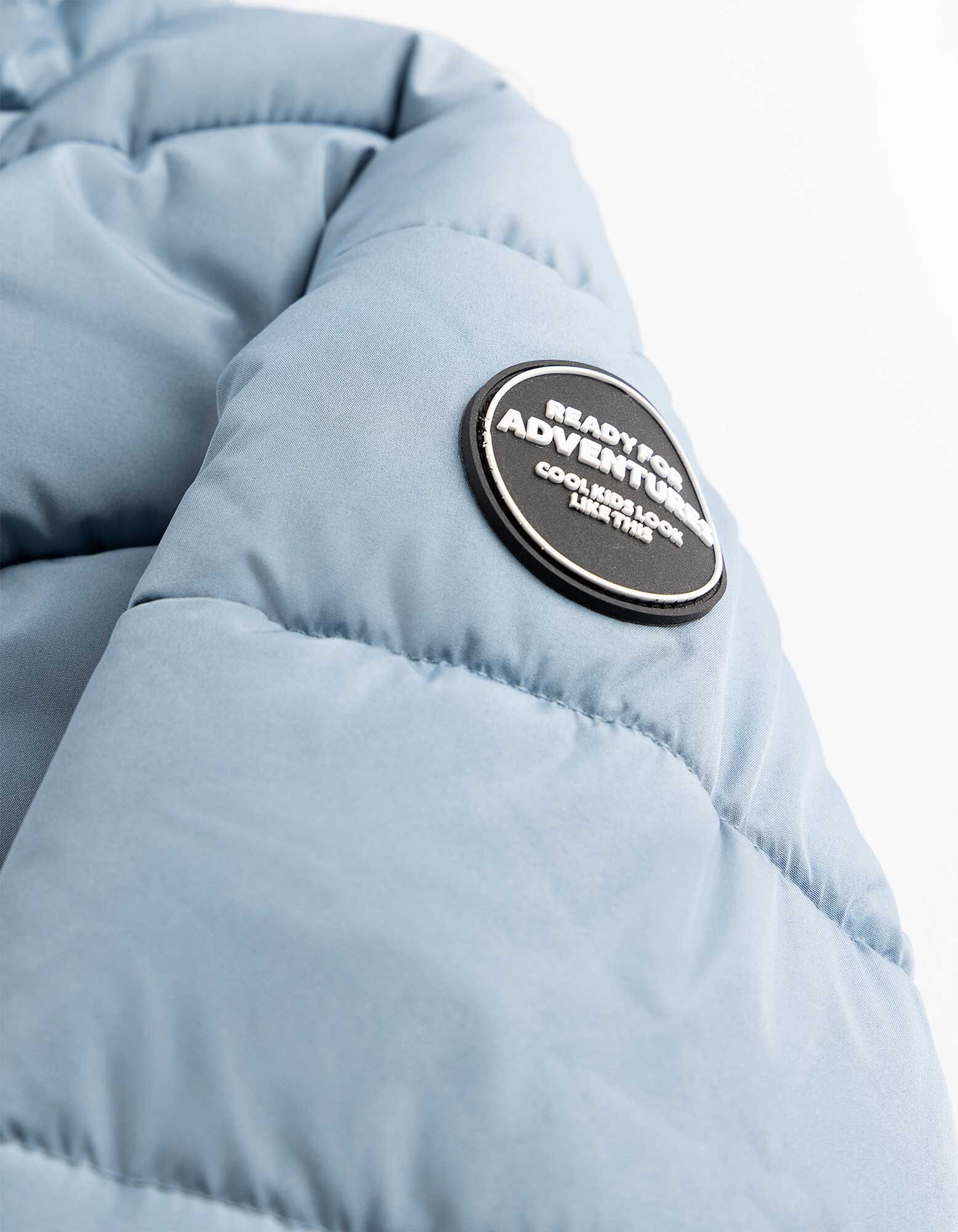 Steppjacke - Wasserabweisend - blau