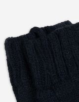 Sada čepice a rukavic - fleecová podšívka - tmave modra