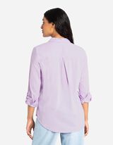 Blouse - Borstzak - lila