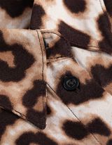 blusa - Motivo leopardato - bianco