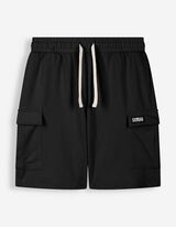 Short cargo - Molleton - Noir