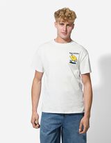 Tričko - Zadná potlač - biely