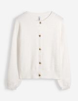 Cardigan - Knopfleiste - Off-White