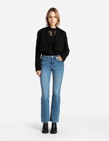 marynarka - z domieszką wiskozy - czarny