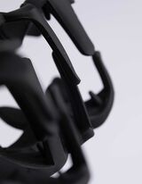 Virágmintás - fekete