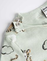 Set van shirt en broek - Print all-over - turkoois