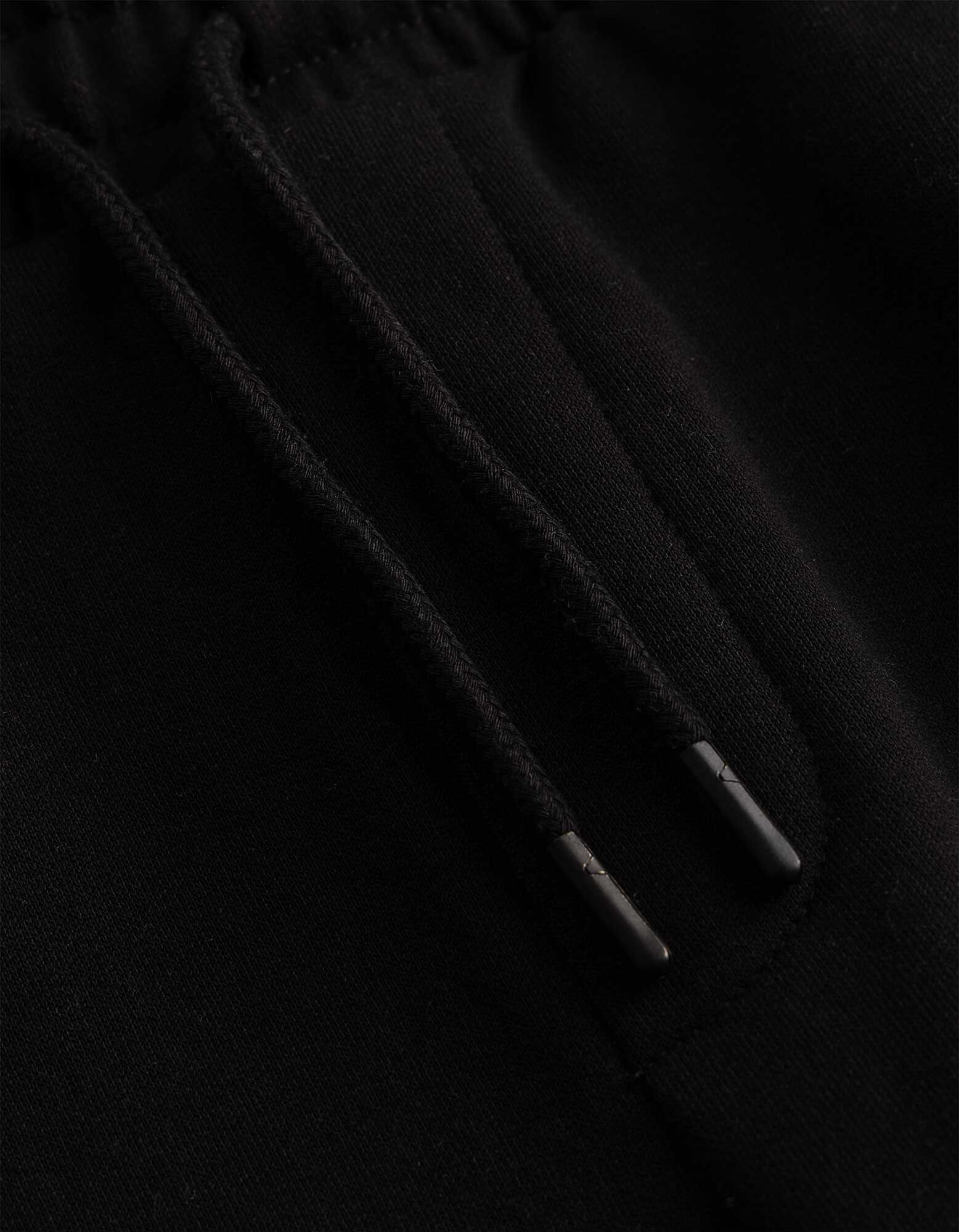 Jogginghose - Loose Fit - Schwarz