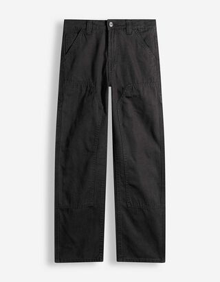 Broek - Losse pasvorm - donkergrijs