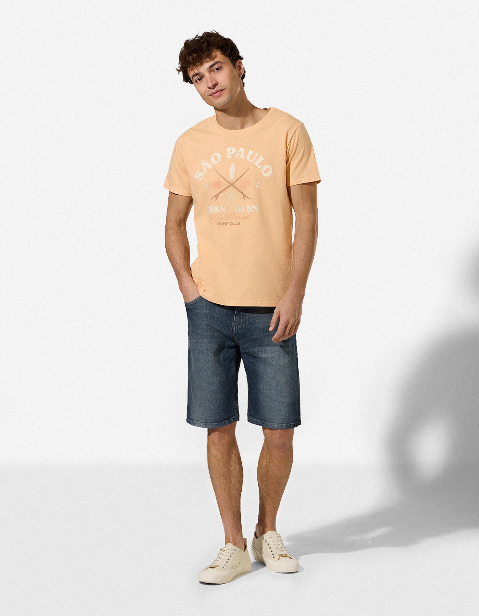 Jeansshorts - dark blue denim - Dunkelblau