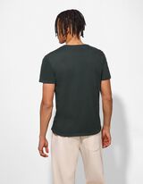 T-Shirt - Print - dunkelgr&uuml;n