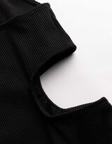 Badpak - Cut-outs - zwart