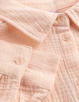 Bluse - einfarbig - rosa