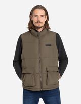 Pro&scaron;iveni prsluk - Loose Fit - tamno zelena