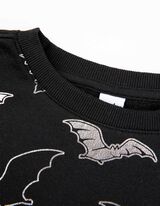 Melegítőfelső - Halloween - fekete