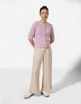 Cardigan - Knopfleiste - Pink