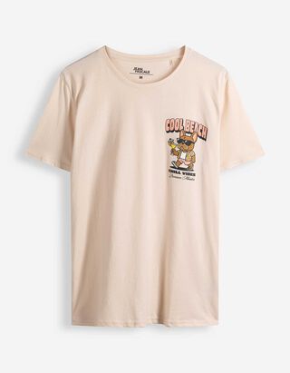 T-Shirt - Print - Orange