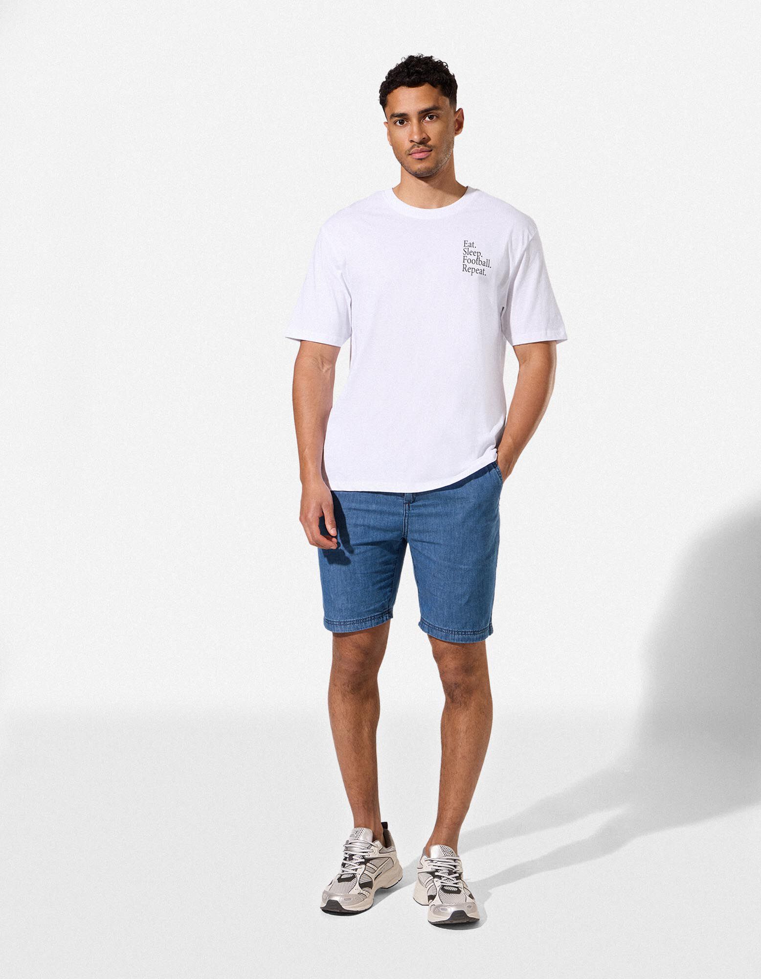 T-shirt - Dos imprim&eacute; - blanc