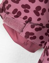 Lyžařská bunda  - Vzor po celé ploše - tmave cervená