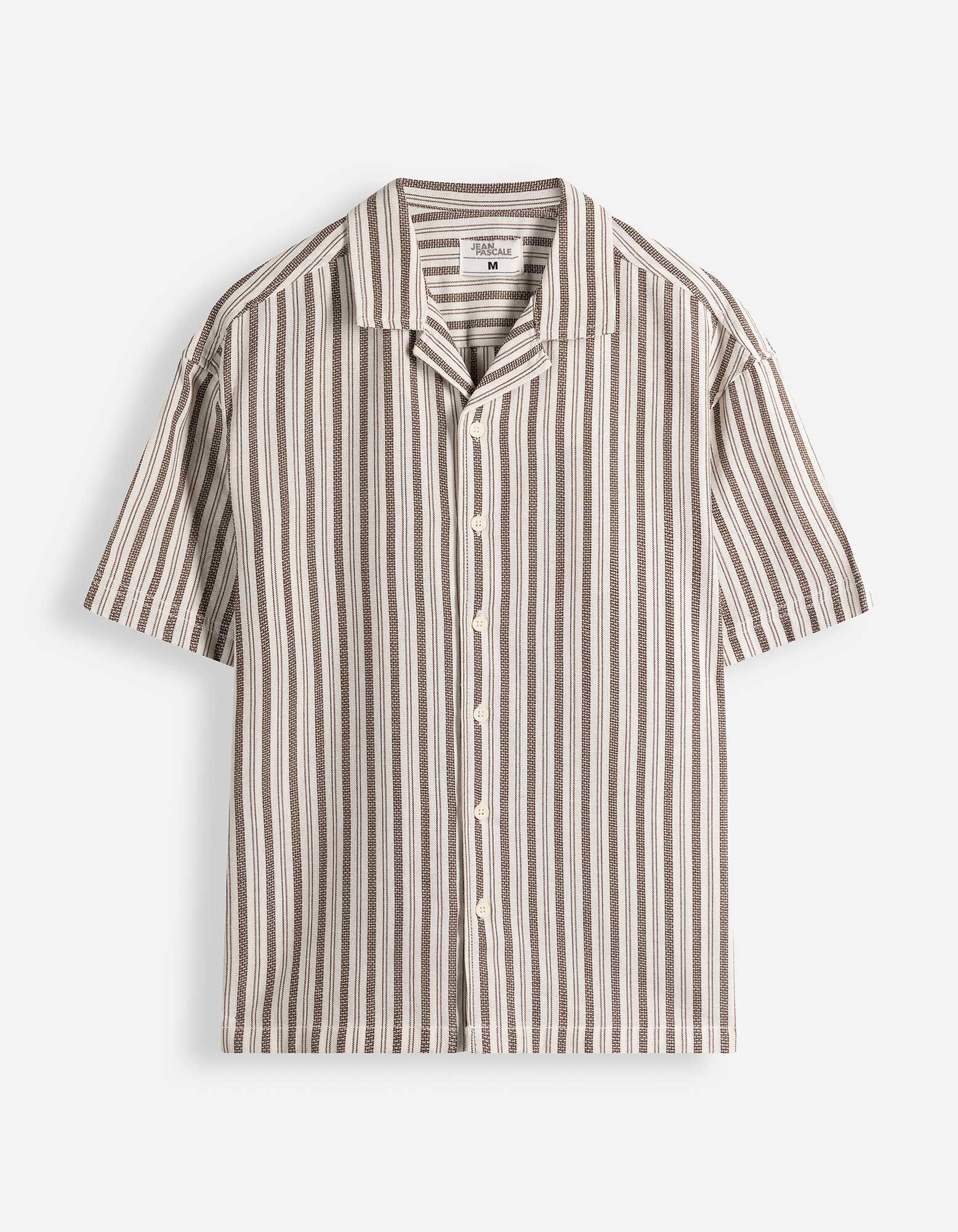 Hemd - Streifen - wei&szlig;