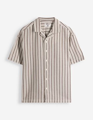 Hemd - Streifen - wei&szlig;