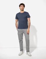 Cargohose - Gürtelschlaufen - grau