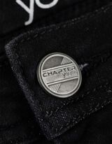 Farmernadrág - Egyenes fazon - fekete