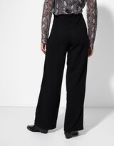 Kalhoty - Měkký materiál - cerná