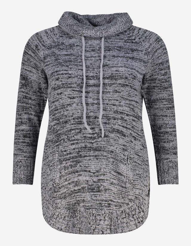 Pullover lungo - Tasca frontale