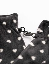 Handschuhe - Weiches Material - Dunkelgrau