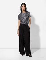 Pantalone - &Scaron;iroka varijanta - crno