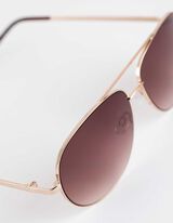 Pilotinių akinių - veidrodinė - varinis