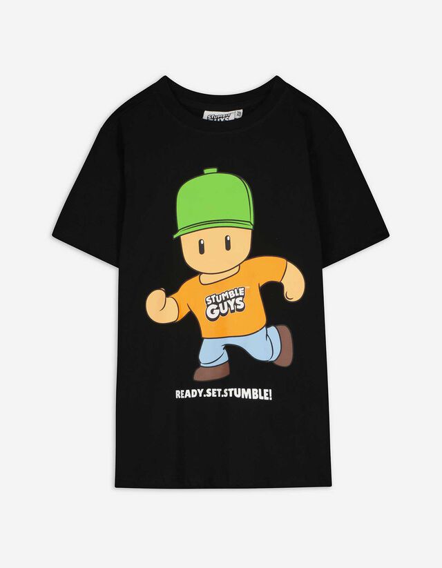 T-shirt - Stumble Guys - Noir